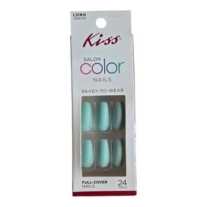Kiss Salon Color Nails - Soft Blue